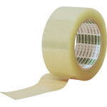 <特長> ●耐水性、引っ張り強さ、耐衝撃性に優れています ●アクリル系粘着剤を使用しているので耐候性も良好です ●粘着剤に有機溶剤を使用していない環境配慮型の商品です 　 <仕様> ●切断にはカッターが必要 ●粘着力：5.1N/10mm ●引張強度：43.5N/10mm ●芯径：3インチ(76mm) 　 <材質> ●基材：ポリプロピレン ●粘着剤：アクリル系(無溶剤)