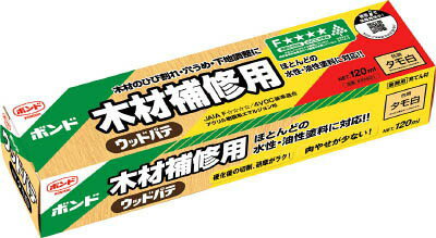 コニシボンド　木材補修用ウッドパテ　120ml　タモ白