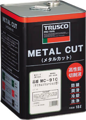TRUSCO(�ȥ饹��)����������ե᥿�륫�åȡ����ߥ��륽��塼����󷿡�18L��MC-91C