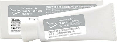 ★特徴★ ●腐食を助長する固体成分配合を嫌うステンレス系材質に適しています。 ●チッ化ホウ素（BN）配合の耐熱焼き付き防止剤：ペーストです。 ●耐熱性に優れています ●ステンレス系締結部品の焼付防止。 ●高温下のステンレスボルトに ★仕様★ ●使用温度範囲:1200℃以下 ●色:白 ●容量(g):100 ●質量(g):110 ●主成分:チッ化ホウ素（BN）