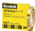 乐天商城 - 3M(スリーエム)　スコッチ　透明両面テープ　ライナーなし　12mm×35m×0.08mm　クリア