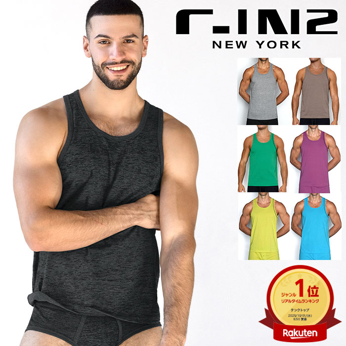 タンクトップ メンズ C-IN2 HAND ME DOWN RELAXED TANK TOP インナーシャツ ストレッチ スポーツ 吸汗..