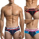 PUMP パンプ ブリーフ ビキニブリーフ ローライズブリーフ MICRO MESH PUMP Underwear メンズ 男性下着 メンズ下着 パンツ トレーニングウェア スポーツウェア フィットネス 筋トレ アンダーウェア 男性用下着 下着 男性 男 メンズインナーパンツ ブリーフ ビキニブリーフ