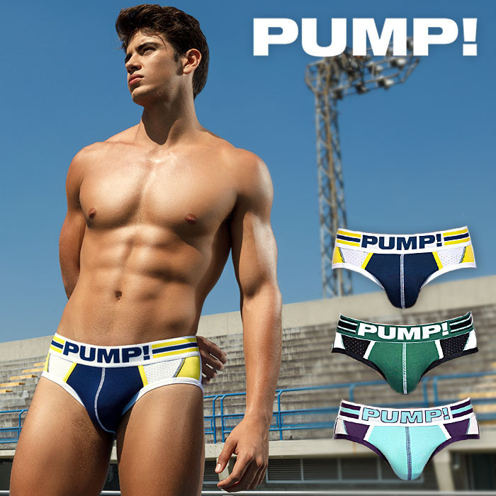 PUMP パンプ ブリーフ ビキニブリーフ ローライズブリーフ SPORTBOY BRIEF PUMP! Underwear メンズ 男性下着 | アンダーウェア 男性用..