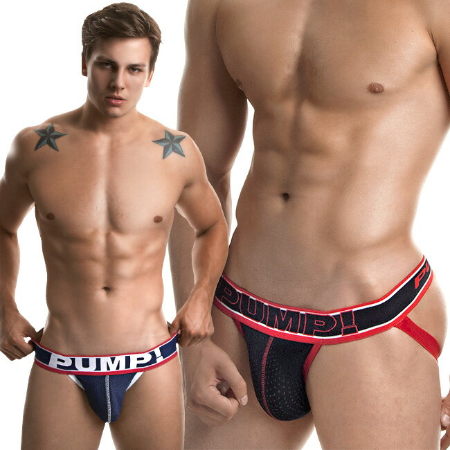 PUMP パンプ ジョックストラップ MICRO MESH JOCK STRAP ケツ割れ サポーター PUMP! Underwear メンズ 男性下着 メン…