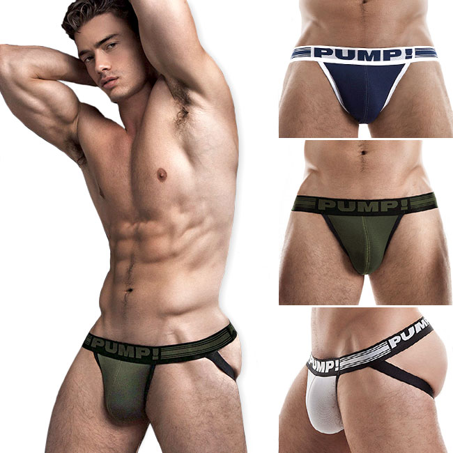 PUMP パンプ ジョックストラップ FREE FIT JOCK ケツ割れ サポーター PUMP! Underwear メンズ 男性下着 メンズ下着 パンツ トレーニングウェア スポーツウェア フィットネス 筋トレ | アンダーウェア 男性用下着 下着 男性 男 メンズインナーパンツ スポーツインナー カラー