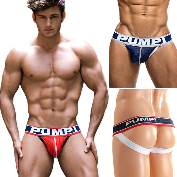 PUMP パンプ ジョックストラップ JOCK STRAP ケツ割れ サポーター PUMP! Underwear メンズ 男性下着 メンズ下着 パンツ トレーニングウェア スポーツウェア フィットネス 筋トレ | アンダーウェア 男性用下着 下着 男性 男 メンズインナーパンツ スポーツインナー カラー