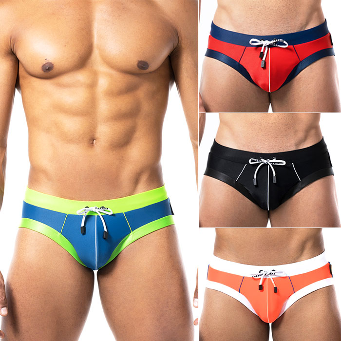 PUMP パンプ メンズ水着 ビキニ WATER BRIEF PUMP! Underwear ビキニパンツ ブーメラン 競パン 男性水着 ビーチウェア 海パン スイムウェア ご返品不可