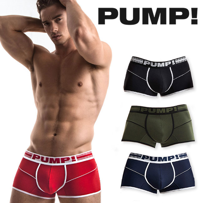 PUMP パンプ ボクサーパンツ ローライズボクサー FREE FIT BOXER PUMP! Underwear メンズ 男性下着 メンズ下着 パンツ トレーニングウェア スポーツウェア フィットネス 筋トレ | アンダーウェア 男性用下着 下着 男 メンズインナーパンツ ボクサー ボクサーブリーフ カラー