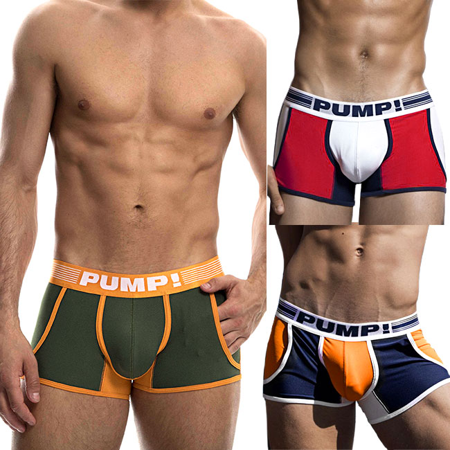 PUMP パンプ ボクサーパンツ ローライズボクサー JOGGER BOXER PUMP! Underwear メンズ 男性下着 メンズ下着 パンツ …