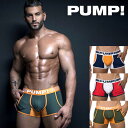 PUMP パンプ ボクサーパンツ ローライズボクサー JOGGER BOXER PUMP! Underwear メンズ 男性下着 メンズ下着 パンツ …