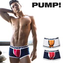 PUMP パンプ ボクサーパンツ ローライズボクサー TOUCH DOWN BOXER PUMP! Underwear メンズ 男性下着 メンズ下着 パ…