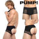 楽天イージーモンキーPUMP パンプ メッシュ ボクサーパンツ Oバック ローライズボクサーパンツ SWITCH ACCESS TRUNK PUMP! Underwear メンズ 男性下着 | アンダーウェア 男性用下着 下着 男性 メンズインナーパンツ スポーツインナー カラー