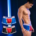 PUMP パンプ メッシュ ボクサーパンツ ローライズボクサー E-RACER TOUCHDOWN BOXER PUMP! Underwear メンズ 男性下…