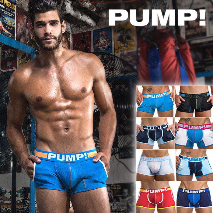 楽天イージーモンキーPUMP パンプ ローライズ ボクサーパンツ ローライズボクサー MESH CUP BOXER PUMP! Underwear メンズ 男性下着 メンズ下着 パンツ トレーニングウェア スポーツウェア フィットネス 筋トレ | アンダーウェア 男性用下着 下着 男性 男 メンズインナーパンツ ボクサー カラー