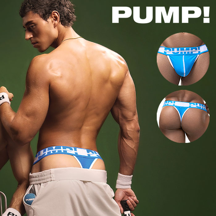 メンズTバック メンズ Tバック サポーター PUMP UNDERWEAR GRAND SLAM THONG パンプ ローライズ ストレッチ メッシュ…