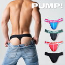 PUMP パンプ Tバック LOW RISE MESH CUP THONG メンズTバック ティーバック サポーター スポーツ用インナー PUMP! Underwear メンズ 男性下着 | アンダーウェア 男性用下着 下着 男性 男 メッシュカップ スポーツインナー カラー スポーティー