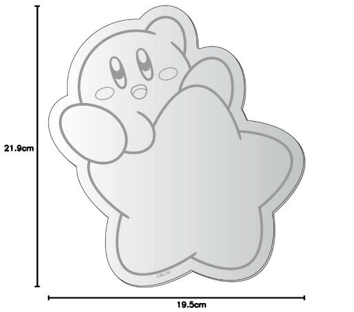 星のカービィ ミラー 壁に貼るインテリアミラー ワープスター ティーズファクトリー アクリル製ミラー キャラクター グッズ 星のカービィ ミラー 壁に貼るインテリアミラー ワープスター ティーズファクトリー アクリル製ミラー キャラクター グッズ