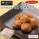 紀州南高梅はちみつ塩分約10%(850g)【WS】