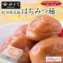 紀州南高梅はちみつ極塩分約6%(850g)【WS】