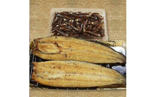 鰻&佃煮セット 夫婦｜国産のブランドうなぎを手作業で。白焼きのほか、付属のタレで蒲焼きでも美味しくいただけます。お酒のおつまみやウナギ丼、細かくしてひつまぶしにもおすすめです。土用の丑の日に！ 送料無料【WS】