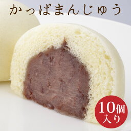 【まとめ買い5箱で送料無料】かっぱまんじゅう＜10個セット＞ | お菓子 スイーツ 和菓子 退職祝い お祝い 結婚 出産 内祝い 出産内祝い 退職祝い 還暦祝い 会社 職場 大量 法人 お返し プレゼント ギフト お彼岸 お取り寄せ