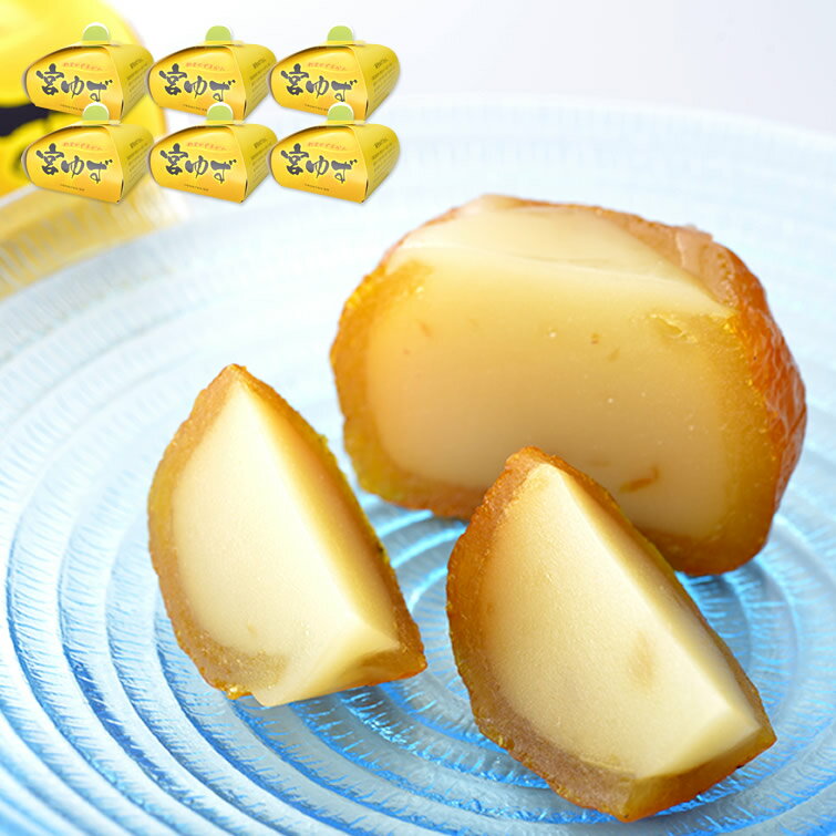 宮ゆず 6個セット 〜宇都宮市新里ゆずようかん〜 | 柚子羊羹 お菓子 和菓子 スイーツ 秋ギフト お歳暮 2025 御歳暮 冬ギフト クリスマス 年末年始 プ...