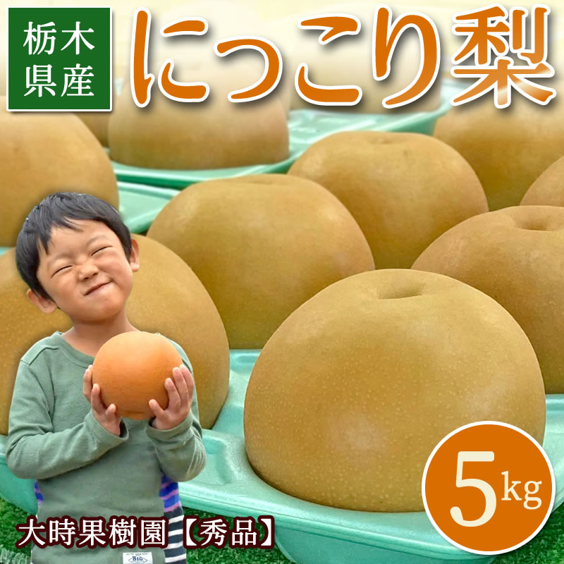 楽天市場】梨 にっこり 5キロの通販