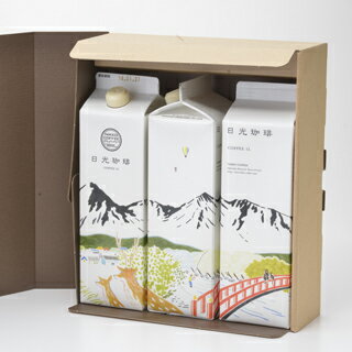 日光珈琲 本格リキッド アイスコーヒー 1000ml×3本 ギフトセット | 送料無料 無糖 リキッドコーヒー コーヒー 珈琲 飲み物 母の日 2026 父の日 お中元 御中元 春ギフト プレゼント ギフト 贈答品 結婚 出産 内祝い 退職祝い お祝い お返し お取り寄せ