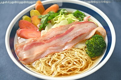 栃木のタウン誌厳選 もんみや通販 かんぴょうラーメン (半生中華麺) 2袋 | 送料無料 国産 栃木県産 栃木産【Sakutto OYAMA】 画像3
