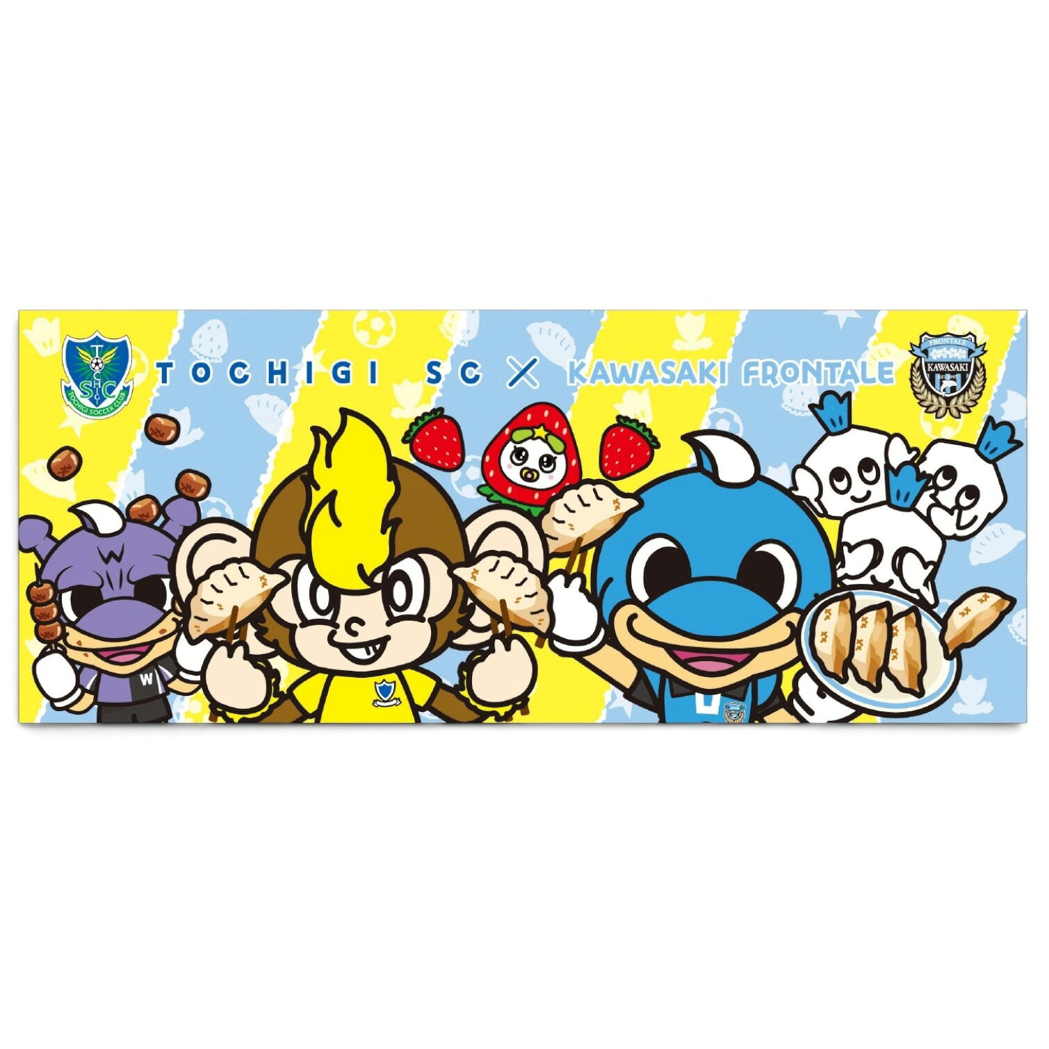 26/27川崎フロンターレ×栃木SC_コラボフェイスタオル