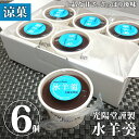 カップ水羊羹 6個入 | 水ようかん 和菓子 詰め合わせ 詰合せ セット スイーツ 和スイーツ デザート お茶菓子 お茶請け 水ようかん 羊羹 ようかん 日本産 国産 栃木産 栃木県産【WS】