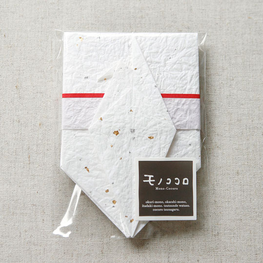 【ネコポスOK】華もみ和紙の折り鶴ポチ袋と内包みセット（2個入） 3