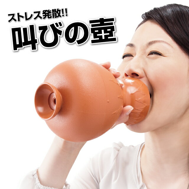PROIDEA プロイデア 叫びの壺 ストレス解消 ストレス発散 カラオケ 大声 叫ぶ 肺活量 ツボ 【送料無料】のサムネイル
