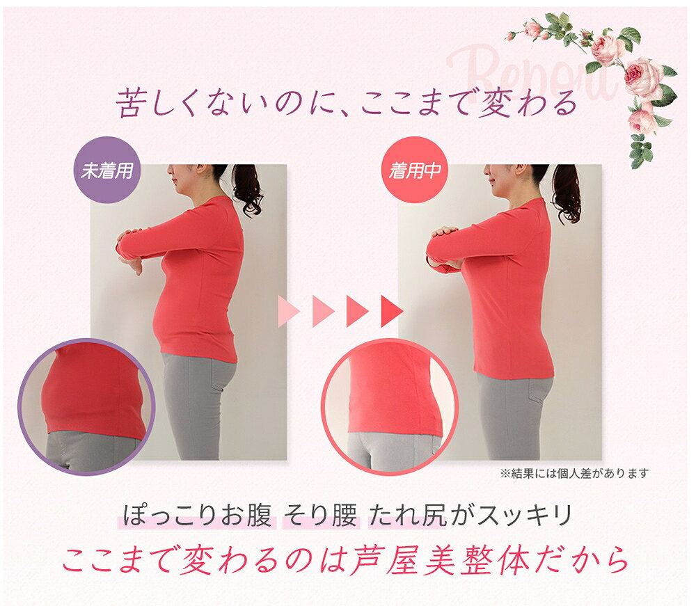 【最大1500円OFFクーポン配布中5/7まで】 芦屋美整体 腰楽骨盤スッキリベルト プラス 選べるカラー ブラック／ベージュ 産後 骨盤ベルト ダイエット 骨盤矯正ベルト 補正下着 腰痛ベルト 骨盤矯正 骨盤 ゆがみ 矯正 送料無料