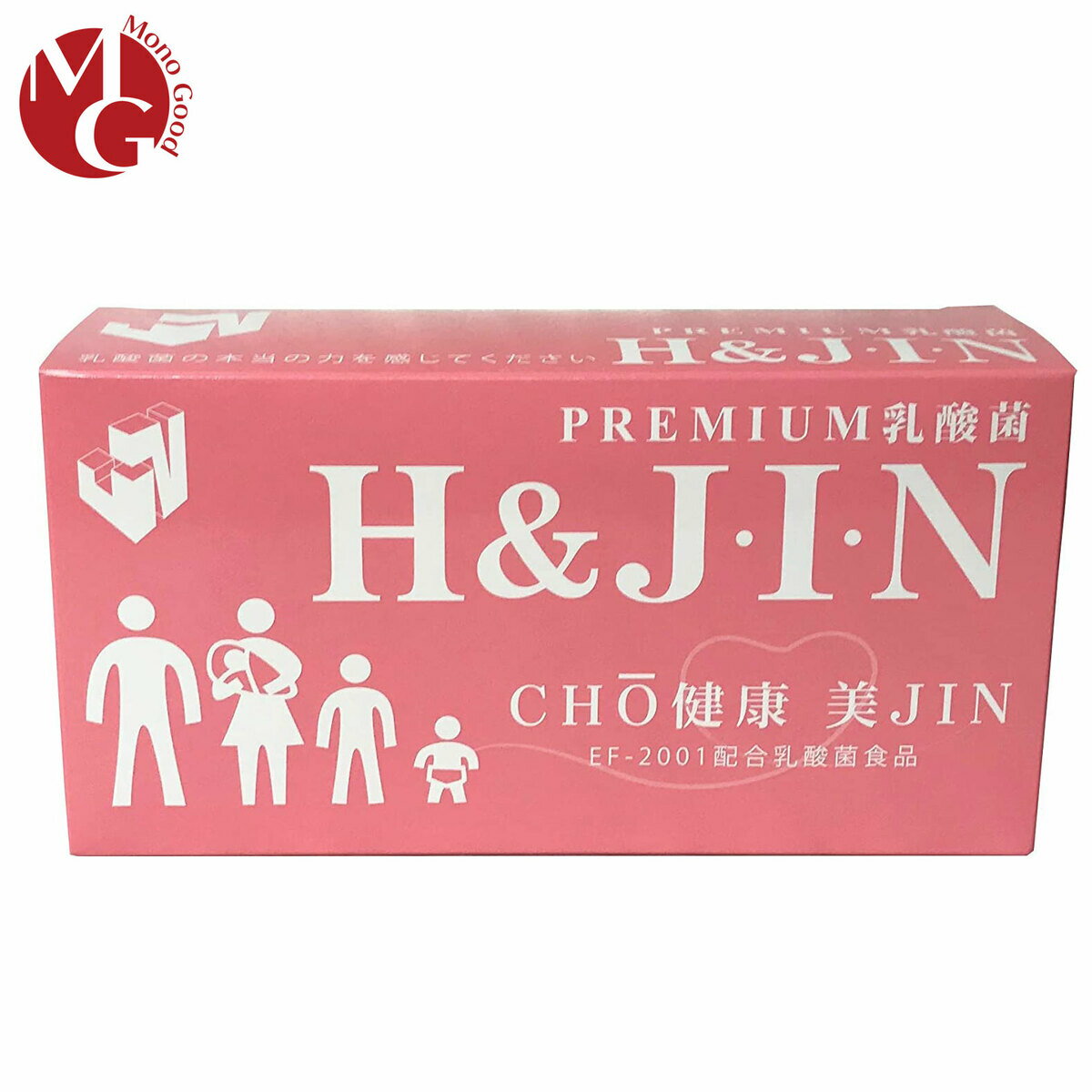 Premium 乳酸菌 H&JIN CHO健康美人 人用 90包 エイチアンドジン 乳酸菌食品 サプリメント 90g 1g×90包