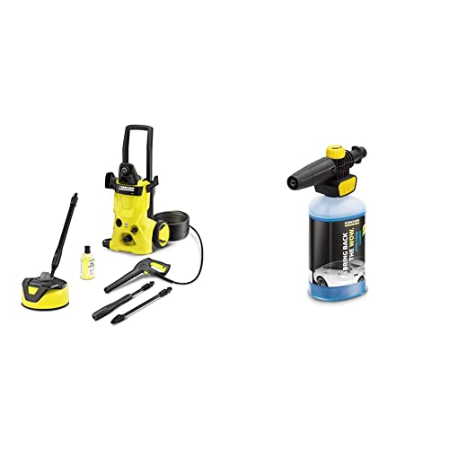 【スーパーSALE期間★最大1000円オフクーポン配布中】ケルヒャー(KARCHER) 高圧洗浄機 K4 サイレント ホームキット(60Hz) 1.601-843.0 & ウルトラフォームセット 2.643-555.0【セット買い】