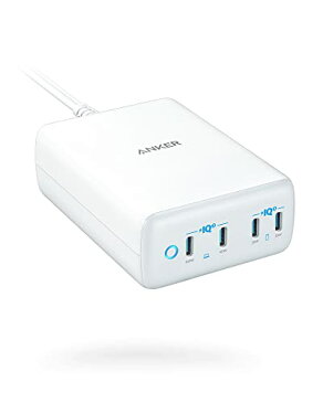 Anker 547 Charger (120W) (USB PD 充電器 USB-C)【PowerIQ 3.0 (Gen2) 搭載/USB PD 対応/PSE技術基準適合】 MacBook Pro/Air iPhone 13 / 13 mini / 13 Pro / 13 Pro Max / 12 Galaxy Pixel 4 / 3 iPad iPad mini 他