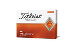 TITLEIST(タイトリスト) VELOCITY ゴルフボール ユニセックス T8225S-J オレンジ その1