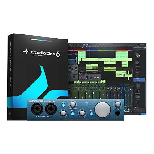 PreSonus AudioBox iTwo USB/iPadオーディオ インターフェース 24Bit 96kHz 2入力/2出力 Studio One Artistバンドル