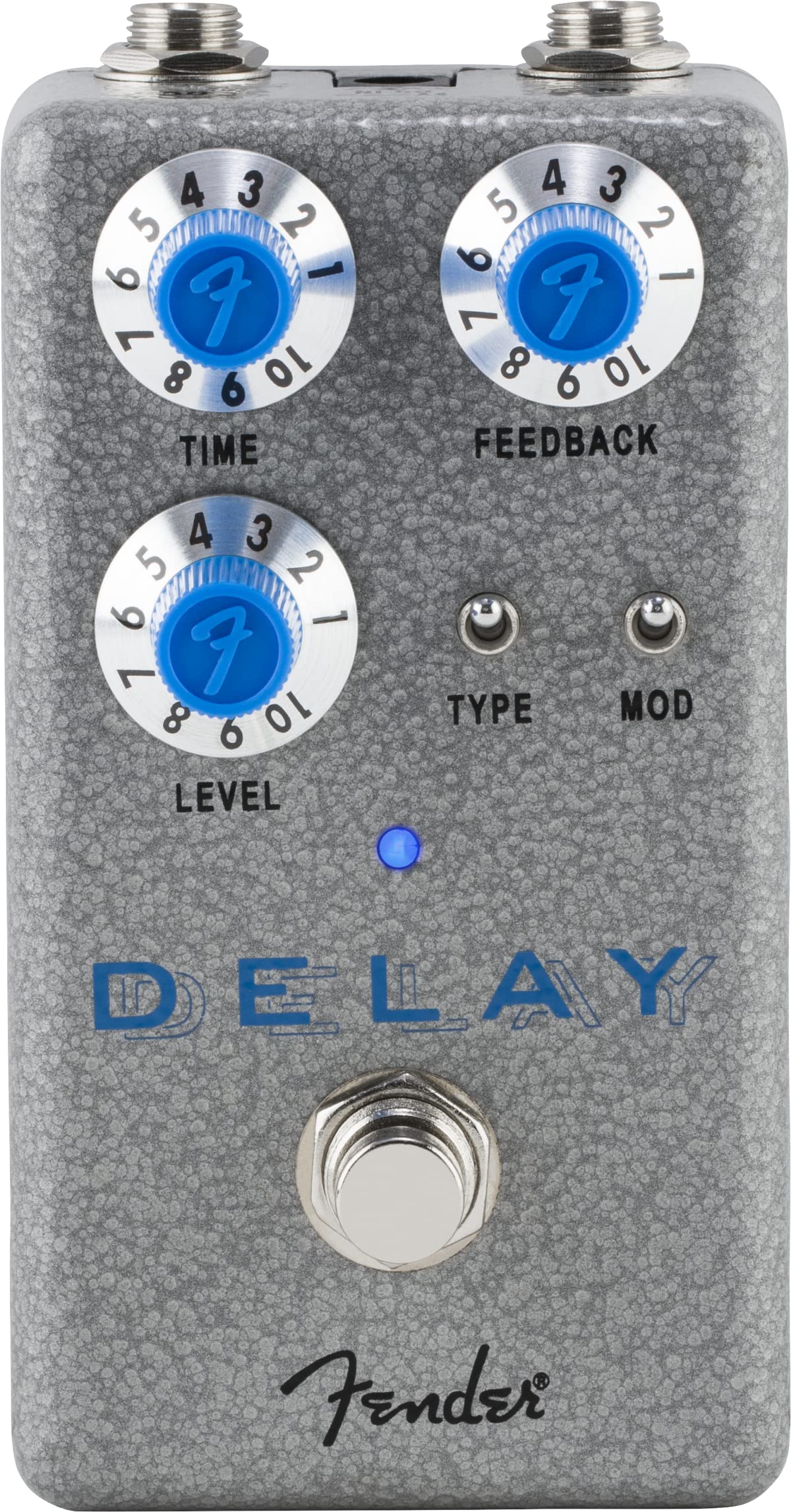 特殊:B09ZYKYNY8コード:0885978885633ブランド:Fender(フェンダー)規格：234572000商品カラー: Delay商品サイズ: 高さ6、幅6、奥行き6商品重量:240000この商品についてコンパクトサイズのディレイエフェクトペダルフェンダーロゴが刻印された60 sアンプインスパイアデザインのHammertoneオリジナルノブトゥルーバイパス方式を採用電力要件：9VセンターマイナスACアダプター(消費電流 80mA、電源は同梱されません)11.0cm x 6.0cm x 3.2cmブランドFender(フェンダー)スタイルDelay色Delay商品寸法 (長さx幅x高さ)15.2 x 15.2 x 15.2 cm商品の重量240 グラム発送サイズ: 高さ12.6、幅8.3、奥行き6.4発送重量:240Hammertoneは、幅広いプレイヤーに本格的なFenderサウンドを提供する、コンパクトサイズのエフェクトペダル ラインです。Fenderの歴史あるアンプ エフェクターを生み出してきたStan Cotey率いる、エキスパートによる開発チームが設計。高品質なハードウェアと、ユーザーが実践的に使用できる機能が詰め込まれています。堅牢度の高いシルバーの 4.375 x 2.375 x 1.25 サイズの筐体にはペダルボード上での使用を想定し、インプット/アウトプットのジャックを上部にまとめるという工夫が成されています。トップにフェンダーのロゴマークの刻印されたノブは、60年代のアンプにインスパイアされたHammertone専用設計で、トップ部は筐体にデザインされたロゴとマッチングカラーになっています。バイパス方式にはトゥルーバイパス方式を採用しています。サウンドスケープを劇的に変えるディレイは、絶妙に甘いリード、カントリーサウンドのスラッピング、サーフスタイルのうねり、リズミカルな付点八分と壮大なアンビエントの減衰音まで、これらはギター音楽のほぼすべてのジャンルにとって欠かせない要素です。Hammertone Delayは、最大950msの鮮明でクリーンなディレイから、より深いモジュレーションへ、スイッチひとつで2つの異なるディレイタイプを切り替えられます。Analog Dry-Through機能は、効果がオンの時のままにトーンを保ち、ペダルボードへすっきりと収納できるトップマウントのジャックとトゥルーバイパスフットスイッチは、シームレスな演奏をサポートします。寸法:11.0cm x 6.0cm x 3.2cm重量:600g電力要件9VセンターマイナスACアダプター(同梱されません)(消費電流 80mA)