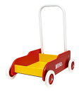 BRIO (ブリオ) 手押し車 レッド 木製 おもちゃ 31350