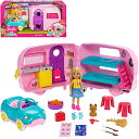 バービー(Barbie) オンライン限定 チェルシーとたのしいキャンプギターもたきびもたのしめるキュートなくるまとトレーラーのセット 3才~ FXG90