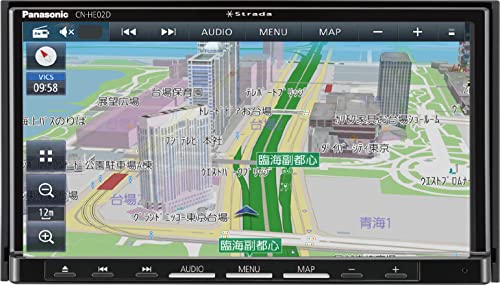 パナソニック(Panasonic) カーナビ ストラーダ 7インチ CN-HE02D フルセグ ドラレコ連携 HD液晶搭載 全国市街地図に対応 Bluetooth接続 ETC2.0車載器対応