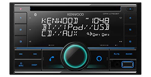 ケンウッド 2DIN オーディオデッキ DPX-U750BT Alexa対応 バリアブルイルミ CD USB iPod Bluetooth レシーバー 対応 KENWOOD