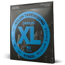 特殊:B005FKF4JCコード:0019954970475ブランド:D Addario(ダダリオ)規格：ETB92S商品カラー: 4弦サイズ情報:.050-.105 (Short)商品サイズ: 高さ6.3、幅0.8、奥行き6.3商品重量:92000この商品についてこちらの商品は日本国内代理店商品となります。(並行輸入品に関しては、代理店保障を受けることが出来ませんのでお気を付け下さい。)ブランドD Addario(ダダリオ)弦のゲージ050-065-085-105色4弦楽器ベースストリング材質タイプナイロン発送サイズ: 高さ1.3、幅13.5、奥行き15発送重量:200商品の説明TAPEWOUNDS(BLACKNYLON)テーパーワウンド弦は通常フレッテッド/フレットレスベースの両方で使用され、伝統的なフラットワウンド弦が持つ深みやアップライトベースのアタック音で聴けるようなヴィンテージなトーンが得られるようデザインされています。このフラット ブラックナイロン弦は究極のスムーズさと長寿命そしてバランスの取れた最高のテンションを持ち、通常のベース用サドルやナットにフィットします。よりABOUT D AddarioD Addario社の初代工場はニューヨーク州Lynbrookに置かれ、たった5人でスタートを切る形となった。アグレッシブな販売戦略が功を奏し、D Addario製品の人気はすぐさま高まり、工場スタッフを増員し製造にあたった。その後、老舗クラシック弦楽器メーカー、Kaplan Music String Companyを買収し、のちに成功を収めることとなったFretted Lineの導入に打って出た。1984年、高まる需要に対応するため工場を移転し、新たに150人を増員させ、生産工場の拡充に着手。この移転を皮切りに、その後10年間、生産拠点の拡大化を図っていきD Addarioの地位は確固たるものとなっていった。D Addarioの成長の秘訣の一つが、「as much in IN HOUSE as possible」の理念である。ハイデルベルグ印刷機、その他膨大の数の印刷機を導入し、以前は外注していた印刷業務も社内で行うまでに至った。ならびにマーケティング、パッケージデザインも自社スタッフが行うため、コスト削減だけでなく、市場動向 顧客ニーズを正確にとらえることで、数多くの販売キャンペーンの成功を収めていった。そしてD Addarioの成長の一番の要素は、世界各国の販売代理店とのネットワークにある。多くのアメリカ国内小売店の他、世界中の代理店を通して、D Addario製品が全世界に供給されている。世界中のミュージシャンからの圧倒的な支持を誇る、言わずと知れた弦の代名詞 D Addario 独特なブライトサウンド、素晴らしいイントネーション。D Addario弦は最新鋭のコンピューター制御により、正確なピッチ、トーンを維持する極めて高いクオリティを実現している。弦の劣化原因となる光と空気を遮断するD Addario独自の特殊ポリマーの袋で密封されているため、長時間劣化する事がない。暖かいジャジーなベーストーンが魅力 Black Nylon Tapewound Black Nylon Tapewound弦は、通常フレッテッド/フレットレスベースの両方で使用され、伝統的なフラットワウンド弦が持つ深みやアップライトベースのアタック音で聴けるようなヴィンテージなトーンが得られるようデザインされている。このフラット ブラックナイロン弦は究極のスムーズさと長寿命、そしてバランスの取れた最高のテンションを持ち、通常のベース用サドルやナットにフィットする。サウンド面では丸く柔らかいトーンが特長で、アコースティックベースやヴァイオリンベース等ホロウ構造のベースによくマッチする。さらっとした滑らかな手触りで、指板にも指にも優しく、フレットレスベースでの指弾きにも最適。Black Nylon Tapewound ゲージバリエーション ETB92 .050-.105 Medium/Long Scale ETB92M .050-.105 Medium/Medium Scale ETB92S .050-.105 Medium/Short Scale ETB92-5 .050-.135 5-String Bass/Medium/Long Scale