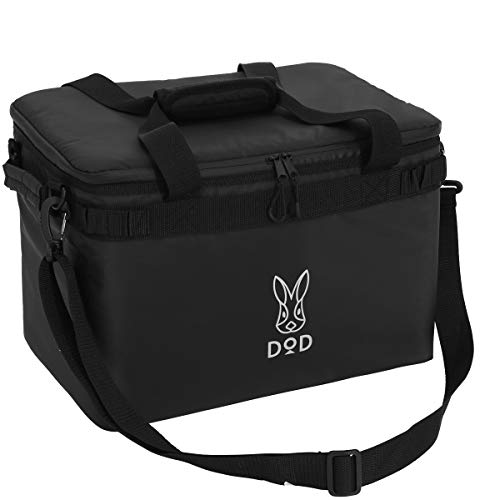 DOD(ディーオーディー) ソフトくらお(23)23L 極厚断熱材 ソフトクーラーバッグ コンパクト 軽量 で扱いやすい CL2-732-BK