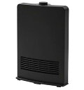 山善 セラミックファンヒーター セラミックヒーター 1200W 小型 速暖 出力2段階切替 転倒オフスイッチ 足元 トイレ 脱衣所 ブラック DF-J121(B)