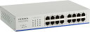 アイ オー データ スイッチングハブ 16ポート lanハブ 10/100Mbps対応 省電力 ループ検知機能搭載 3年保証 日本メーカー ETX-ESH16NCW(2)