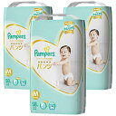 パンツ Mサイズ パンパース オムツ 肌へのいちばん (6~11kg) 174枚(58枚 3パック) 【ケース品】(4)